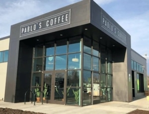 Exterior of Pablo's Coffee on Colfax