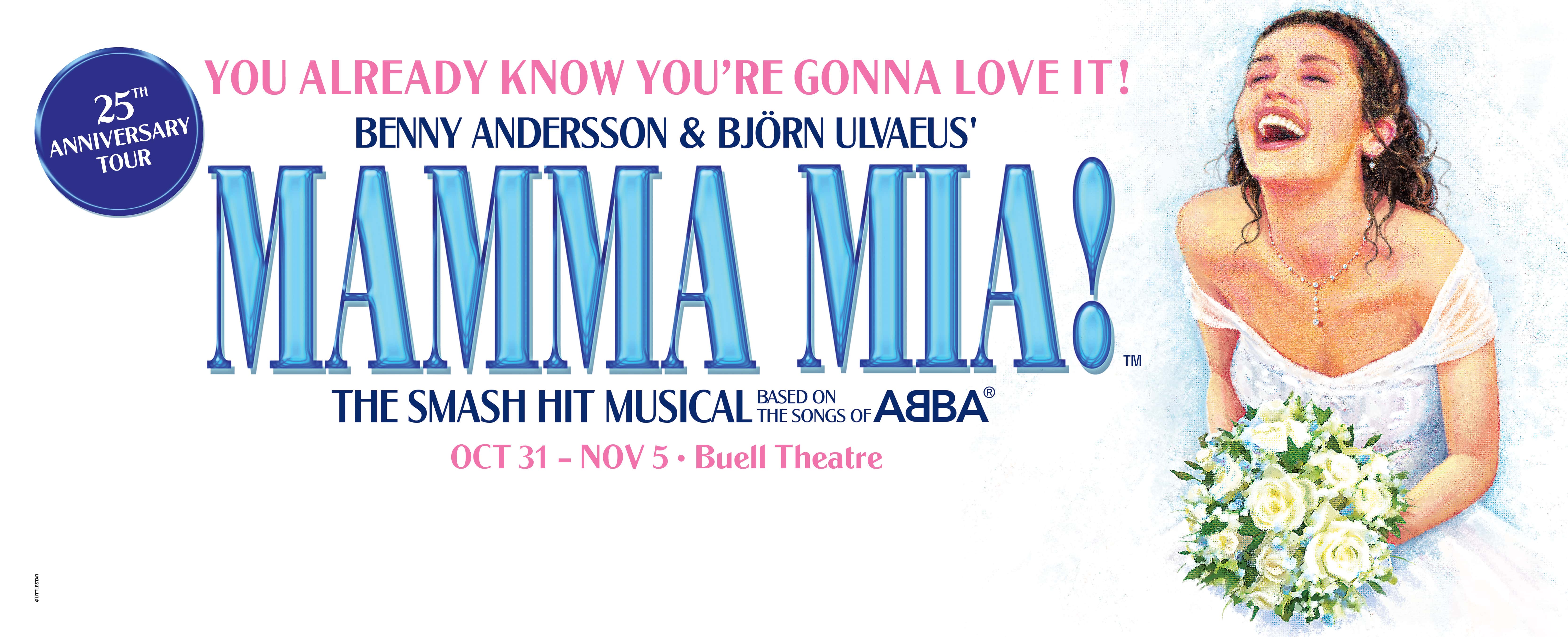 MAMMA MIA! Tickets - Buell Theatre Denver - DCPA