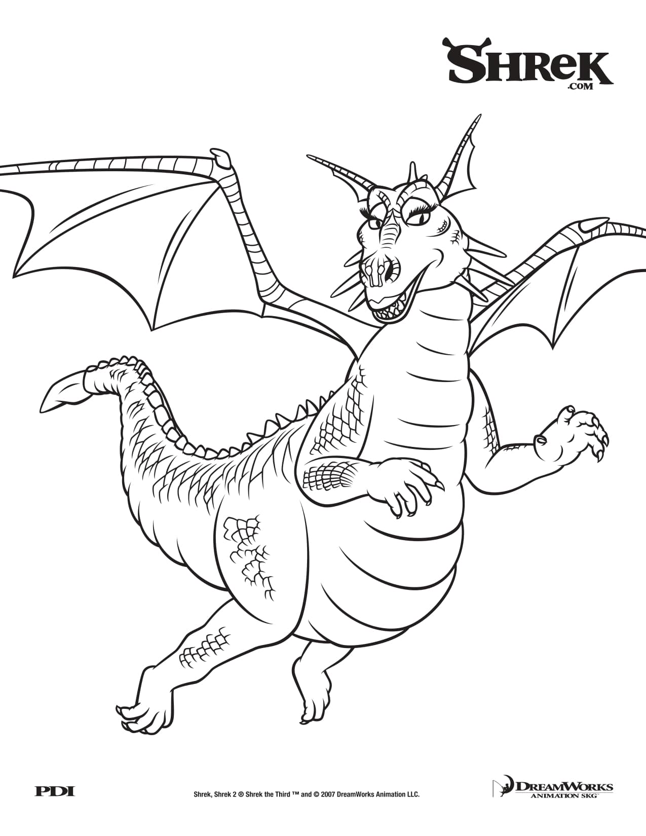 Shrek Coloring Pages - Denver Center for the Performing Arts