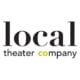 The words "local theater company". The letters are all black except for "co", which is in green.