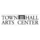 The words Town Hall Arts Center with the silhouette of a building at the center