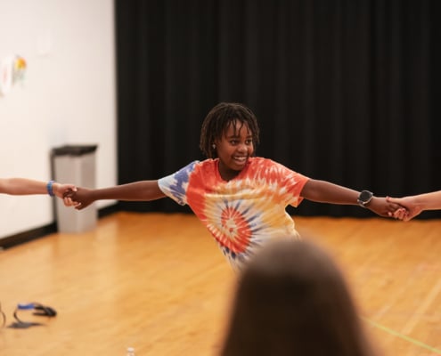 DCPA Education child & teen class. Photo by Amanda Tipton Photography.